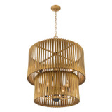 Minka-Lavery - 16028-877 - Eight Light Pendant - Aven - Sand Coal Black