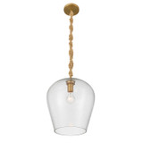 Minka-Lavery - 15585-732 - One Light Pendant - Elyric - Legacy Brass