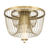 Minka-Lavery - 15255-732-L - LED Flush Mount - Jezelle - Legacy Brass