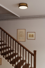 Minka-Lavery - 14225-876-L - LED Flush Mount - Lynca - Legacy Brass