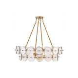 Minka-Lavery - 12855-732 - Four Light Pendant - Kintrel - Legacy Brass