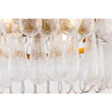Minka-Lavery - 12656-732 - Eight Light Pendant - Vionne - Legacy Brass