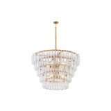 Minka-Lavery - 12656-732 - Eight Light Pendant - Vionne - Legacy Brass
