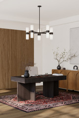 Minka-Lavery - 12129-899 - Ten Light Chandelier - Delgada - Dark Matte Black