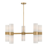 Minka-Lavery - 12129-732 - Ten Light Chandelier - Delgada - Legacy Brass