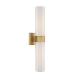 Minka-Lavery - 12122-732 - Two Light Bath Bar - Delgada - Legacy Brass