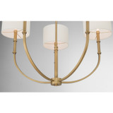 Minka-Lavery - 12115-732 - Five Light Chandelier - Molvene - Legacy Brass