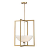 Minka-Lavery - 10256-732 - Three Light Pendant - Elowen - Legacy Brass