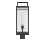 Minka-Lavery - 78206-899 - One Light Outdoor Post Mount - Edgewood - Dark Matte Black