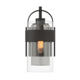 Minka-Lavery - 1911-899 - One Light Bath Sconce - Ravik - Dark Matte Black