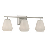 Minka-Lavery - 14373-84 - Three Light Vanity - Siena - Brushed Nickel