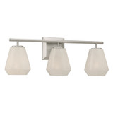 Minka-Lavery - 14373-84 - Three Light Vanity - Siena - Brushed Nickel
