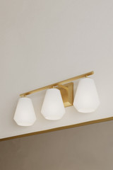 Minka-Lavery - 14373-732 - Three Light Vanity - Siena - Legacy Brass
