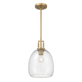 Minka-Lavery - 13125-732 - One Light Mini Pendant - Orbis - Legacy Brass