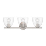 Minka-Lavery - 12483-84 - Three Light Vanity - Noellea - Brushed Nickel