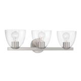 Minka-Lavery - 12483-84 - Three Light Vanity - Noellea - Brushed Nickel