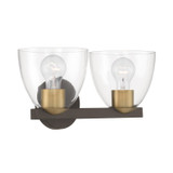 Minka-Lavery - 12482-796 - Two Light Vanity - Noellea - Dark Bronze