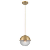 Minka-Lavery - 10126-732 - One Light Mini Pendant - Luniva - Legacy Brass