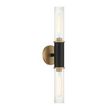 Minka-Lavery - 1902-876 - Two Light Wall Sconce - Stamford - Legacy Brass