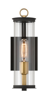Minka-Lavery - 79000-734 - One Light Outdoor Wall Sconce - Cara - Dark Matte Black