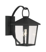 Minka-Lavery - 78000-66 - One Light Outdoor Wall Sconce - Parkside - Sand Coal Black