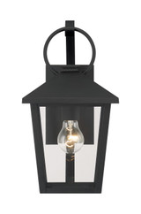 Minka-Lavery - 78000-66 - One Light Outdoor Wall Sconce - Parkside - Sand Coal Black