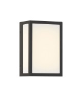 Minka-Lavery - 77800-66-L - LED Outdoor Wall Sconce - Marlborough - Sand Coal Black