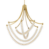 Minka-Lavery - 5647-732-L - LED Chandelier - Pearl - Legacy Brass
