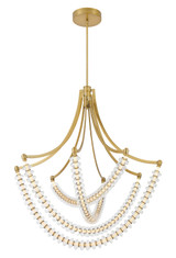 Minka-Lavery - 5647-732-L - LED Chandelier - Pearl - Legacy Brass