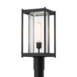 Hubbardton Forge - 342021-SKT-80-ZM0732 - One Light Outdoor Post Mount - Cela - Coastal Black