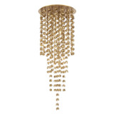 Minka-Lavery - 3967-732 - Eight Light Pendant - Ashgrove - Legacy Brass