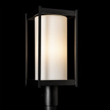 Hubbardton Forge - 342021-SKT-80-GG0732 - One Light Outdoor Post Mount - Cela - Coastal Black