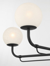 Minka-Lavery - 3795-899 - Five Light Chandelier - Whitehall - Dark Matte Black