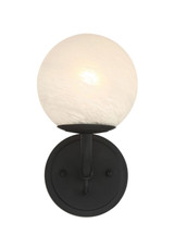 Minka-Lavery - 3791-899 - One Light Vanity - Whitehall - Dark Matte Black
