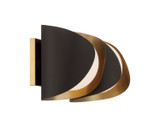 Minka-Lavery - 3772-855 - Two Light Vanity - Flare - Dark Bronze