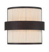 Minka-Lavery - 3682-886 - Two Light Wall Sconce - Harbor Wrap - Dark Bronze
