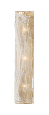 Minka-Lavery - 3633-732 - Three Light Vanity - Veil - Legacy Brass