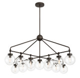 Minka-Lavery - 2975-860 - 13 Light Chandelier - Stella - Dark Bronze