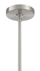Minka-Lavery - 295-84 - One Light Pendant - Desert - Brushed Nickel