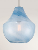 Minka-Lavery - 293-84 - One Light Pendant - Pacific - Brushed Nickel