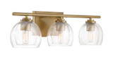 Minka-Lavery - 2723-732 - Three Light Vanity - Glint - Legacy Brass