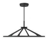 Minka-Lavery - 2688-66-L - LED Pendant - Stiles - Sand Coal Black