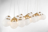 Minka-Lavery - 2637-732 - 12 Light Island Pendant - Langford - Legacy Brass