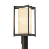 Hubbardton Forge - 342021-SKT-77-GG0732 - One Light Outdoor Post Mount - Cela - Coastal Dark Smoke