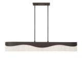 Minka-Lavery - 2096-860 - Six Light Island Pendant - Sway - Dark Bronze