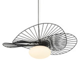 Minka-Lavery - 141-899 - One Light Pendant - Langley - Dark Matte Black