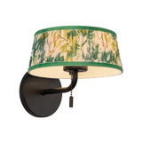 Alora - WV675208MBGL - Two Light Bathroom Vanity - Scout - Matte Black/Green Linen