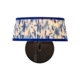 Alora - WV675208MBBL - Two Light Bathroom Vanity - Scout - Matte Black/Blue Linen