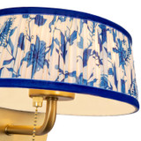 Alora - WV675208BGBL - Two Light Bathroom Vanity - Scout - Brushed Gold/Blue Linen