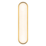 Alora - WV653022BGAR - LED Bathroom Vanity - Evelyn - Brushed Gold/Alabaster